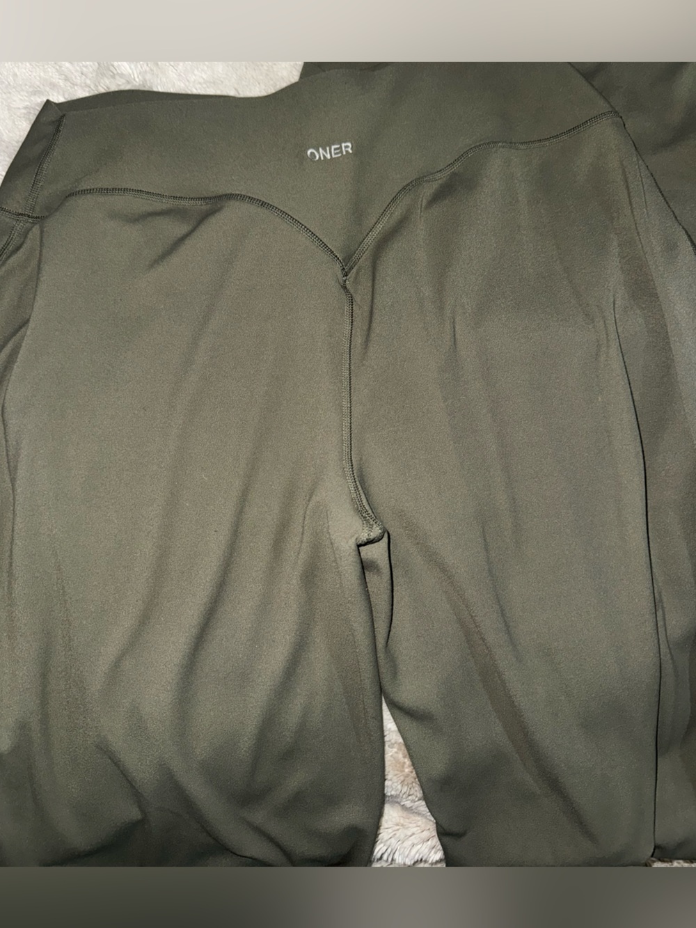Oner Active SoftMotion Alpine Green flared leggings size XL